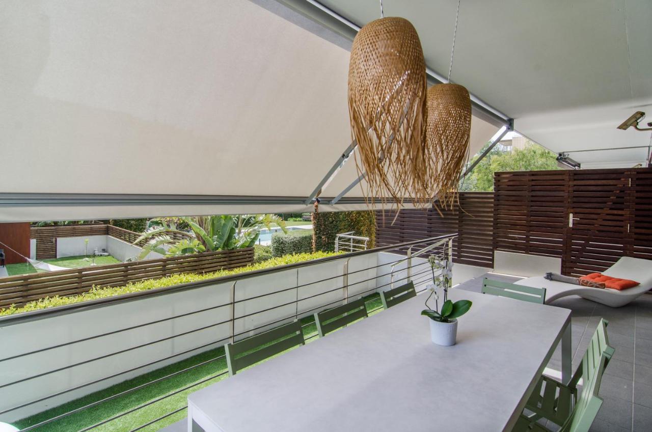 Sitges Spaces Garden Paradise 3 Bedroom, 3 Bathroom, Huge Private Garden-Terrace, Pool- Sleeps Up To 8 Exterior photo